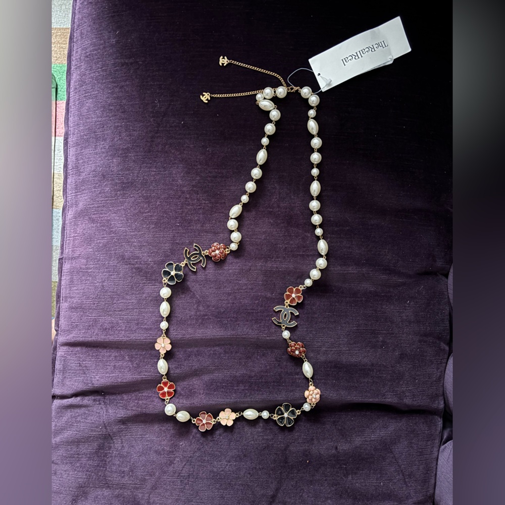 Chanel necklace circa karl largerfeld era. Bought on the real real. AUTHENTIC.